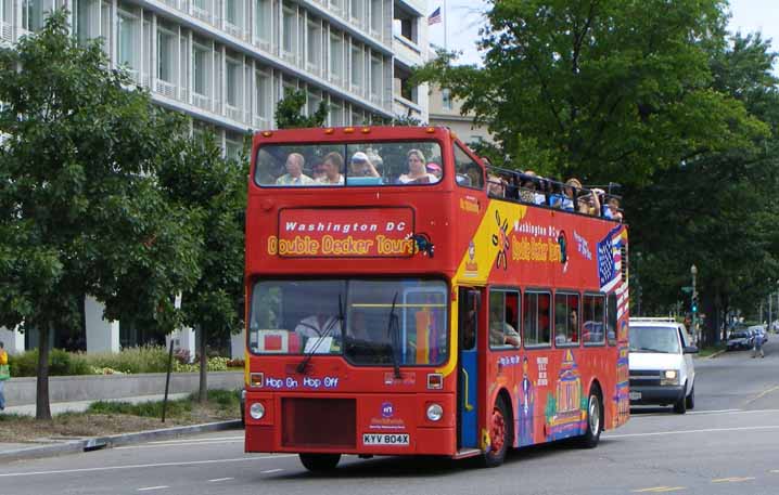 City Sightseeing Washington DC MCW Metrobus